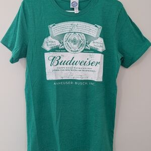 Budweiser Green T-Shirt for Men